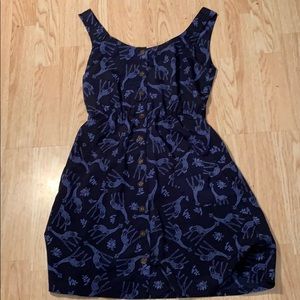 ⭐️ Hot Topic Giraffe Dress! Super Cute! Pockets!